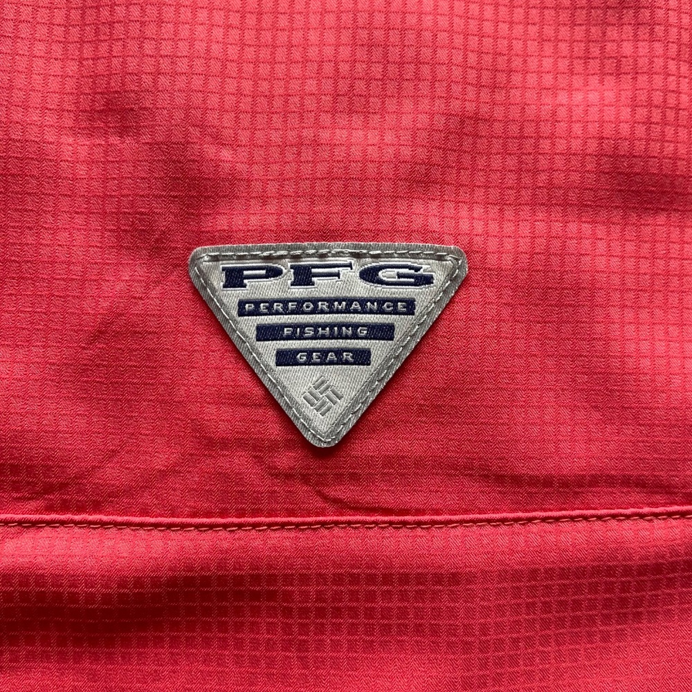 Columbia Men's XXL PFG Button Down Shirt Salmon Fishing Angler Sportswear Vented - Picture 5 of 9